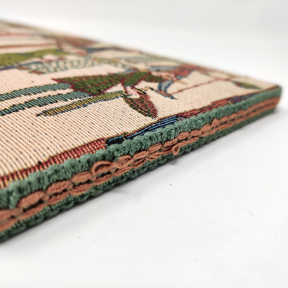 Traditional Tapestries Bayeux Tapestry Wall Plaque Textile Art Middle Ages ~6x13 - Picture 16 of 16